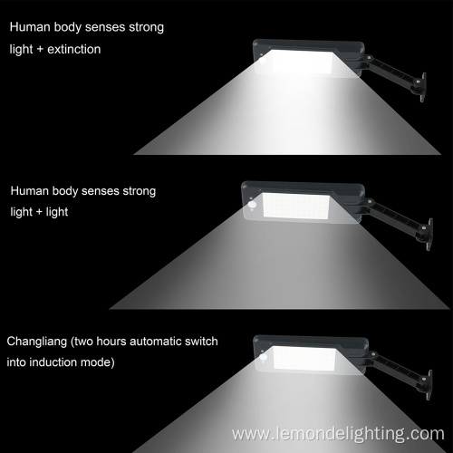 Remote Control Sensor Solar Street Light